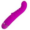 Bondara Bondara Silicone 20 Function Ridged G-Spot Vibrator Purple Vibrators