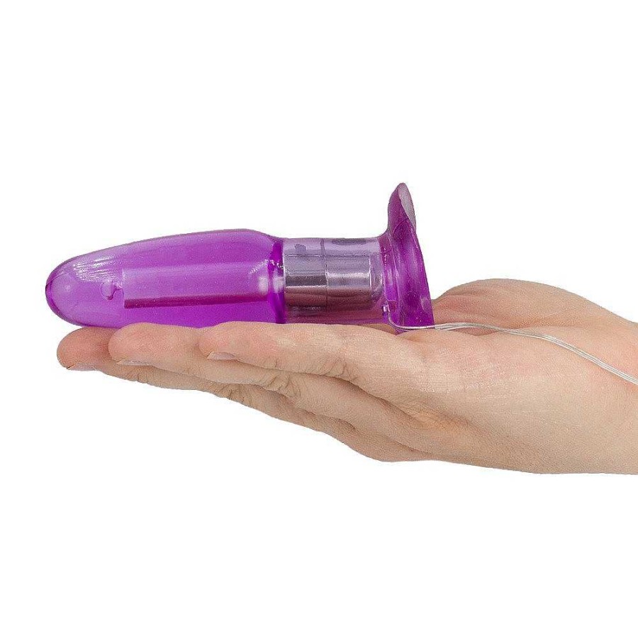 Bondara Essentials Bondara 7 Function Purple Vibro Pulsar Butt Plug - 3.5 Inch Passionate Purple Butt Plugs