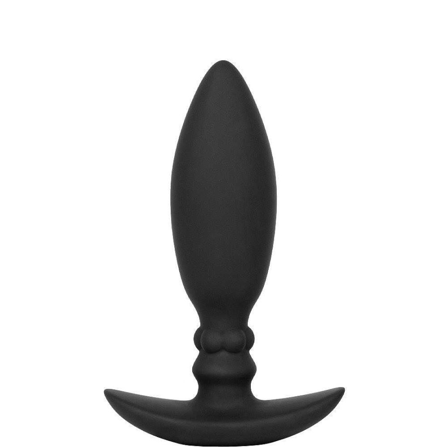 Bondara Bondara Main Squeeze Air Cushion Butt Plug - 5.5 Or 6.3 Inch Black Butt Plugs