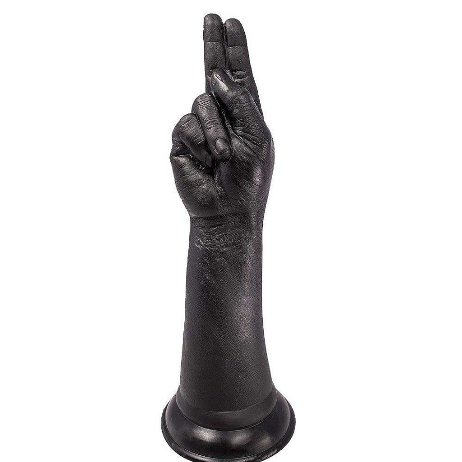 The Monsters The Shocker Monster Dildo - 14 Inch Black Dildos