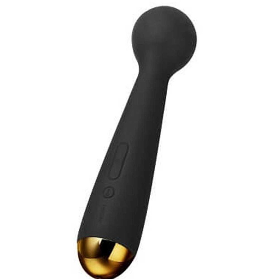 Svakom Svakom Emma Neo 11 Function Webcam Warming Wand With Attachment Black Vibrators