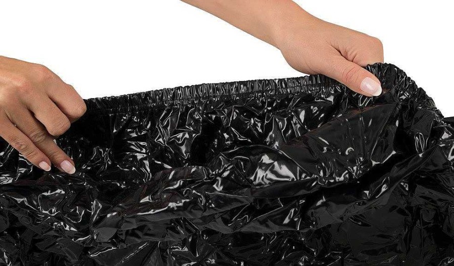 Bondara King Size Pvc Fitted Bed Sheet Black Sex Toys For Couples