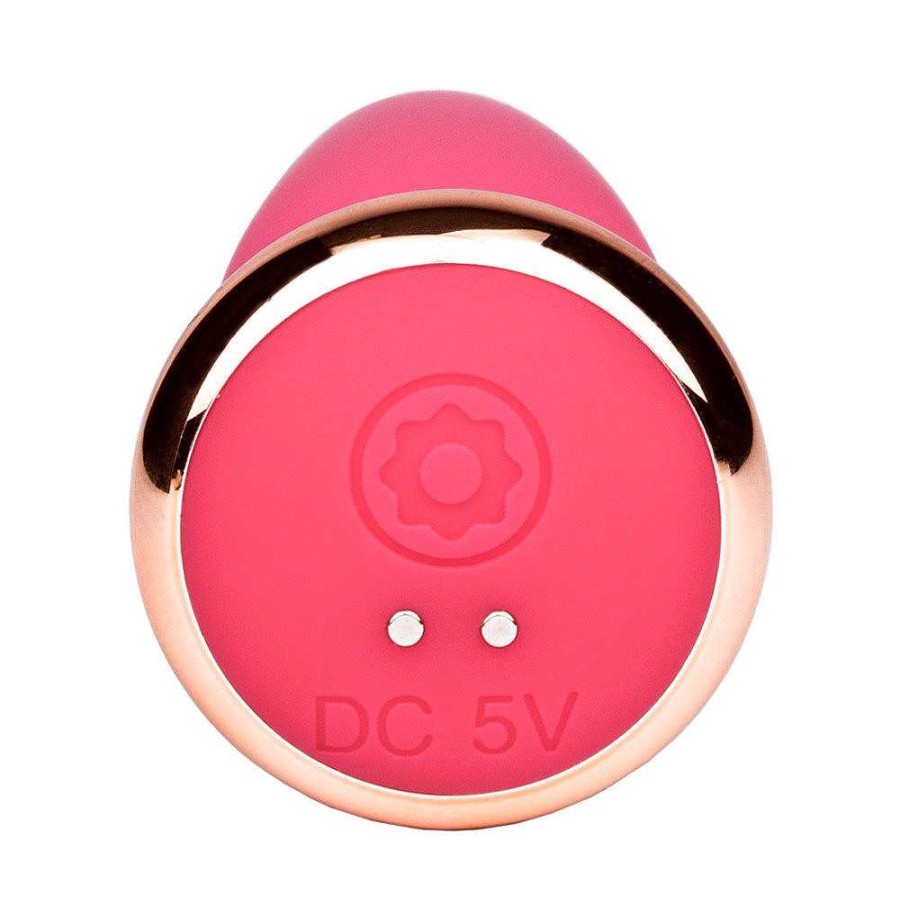 Bondara Bondara Think 10 Function Vibrating Butt Plug Pink Anal Toys