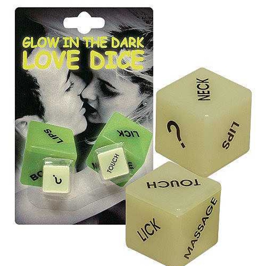 Bondara Glow In The Dark Erotic Dice Sex Aids For Couples