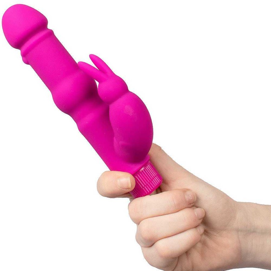 Bondara Bondara Silicone Delight Rabbit Vibrator Pink Vibrators