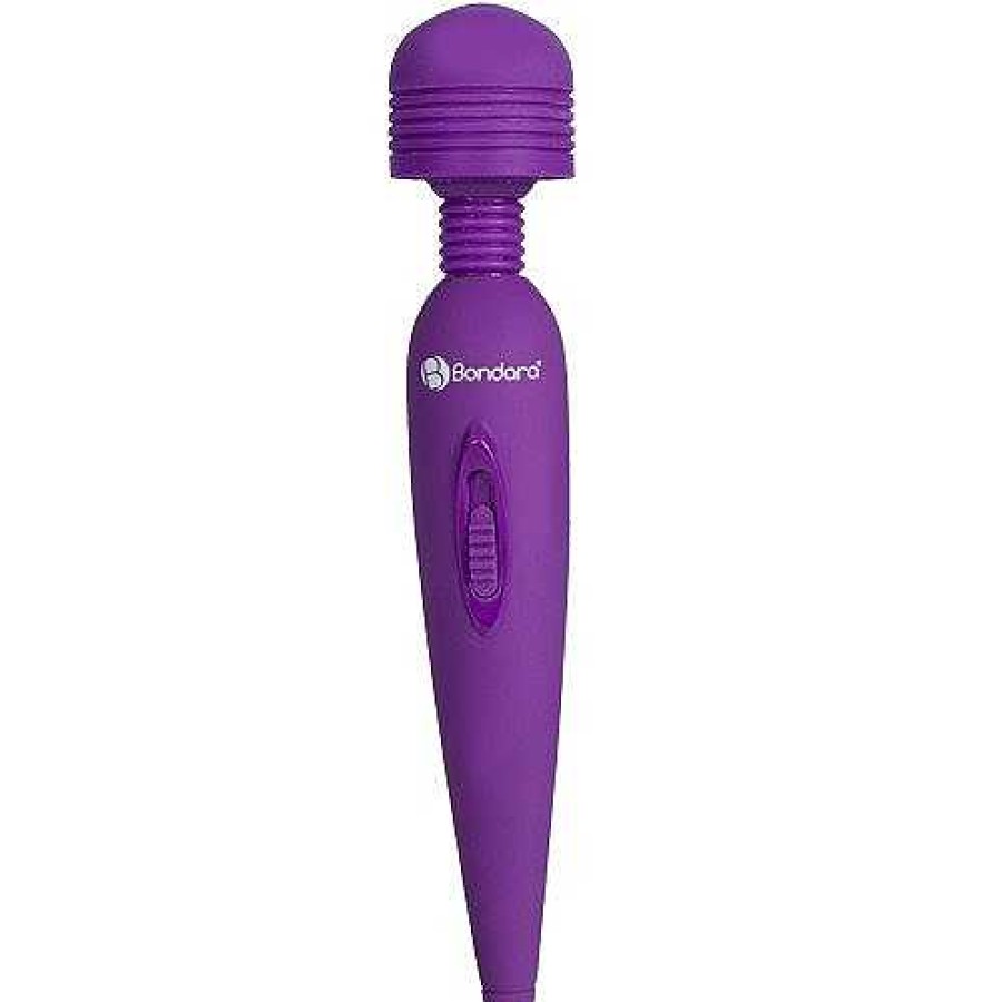 Bondara Bondara Multi-Speed Rechargeable Midi Wand Vibrator Purple Vibrators