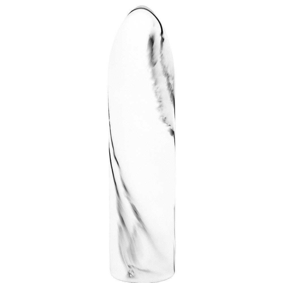 Mon Amour Mon Amour Love Bomb 16 Function Bullet Vibrator White Marble Vibrators