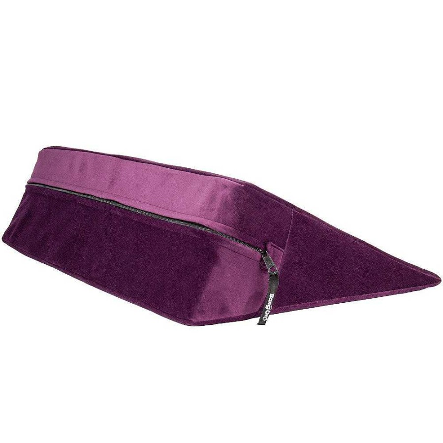 Bondara Bangon Small Wedge Sex Position Cushion Purple Bondage Equipment