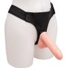 Bondara Blow My Mind Cock And Balls Strap-On - 7 Inch Light Tone Strap-Ons