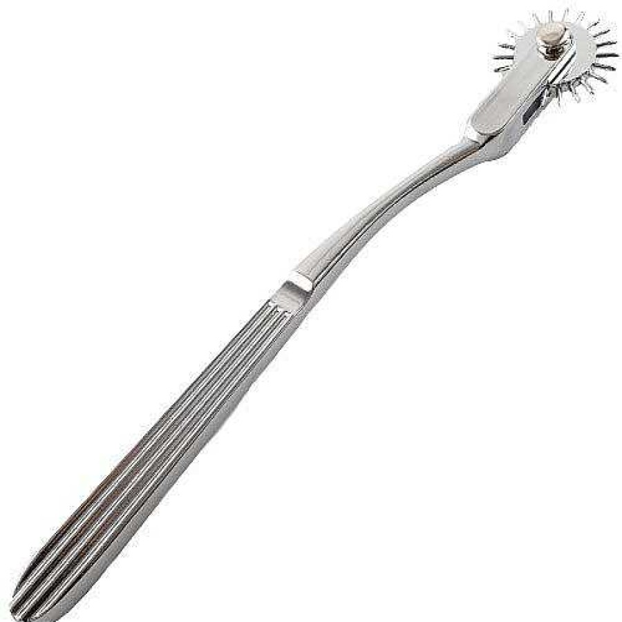 Bondara Bondara Stainless Steel Wartenberg Pinwheel Silver Medical Play Toys