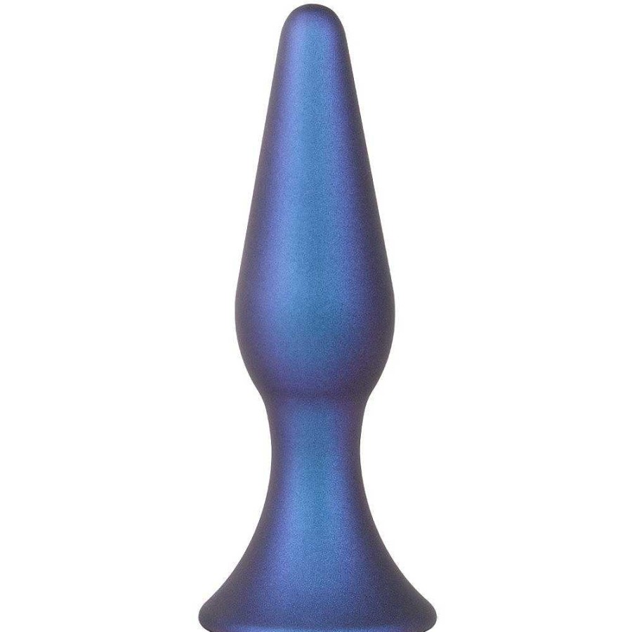 Bondara Bondara Supernova Suction Butt Plug - 5 Or 6 Inch Metallic Blue Butt Plugs