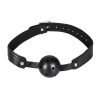 Bondara Bondara Mouth Breather Faux Leather Ball Gag Black Ball Gags & Mouth Gags