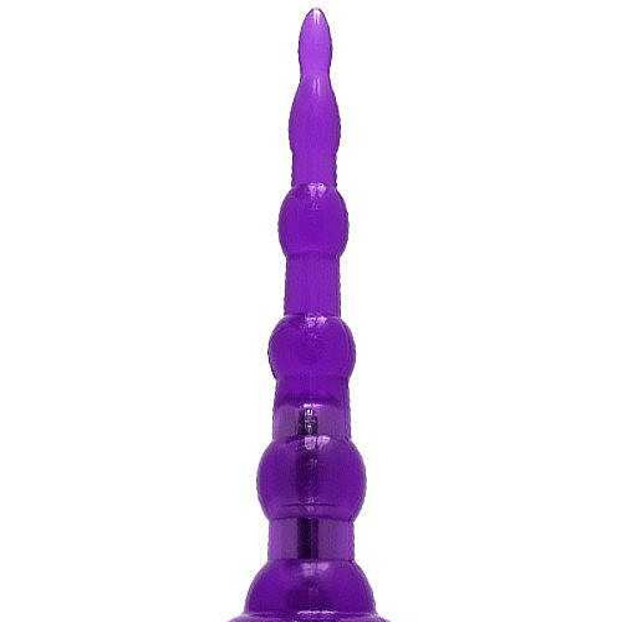 Bondara Essentials Orgasma Vibrating Butt Plug Purple Anal Toys