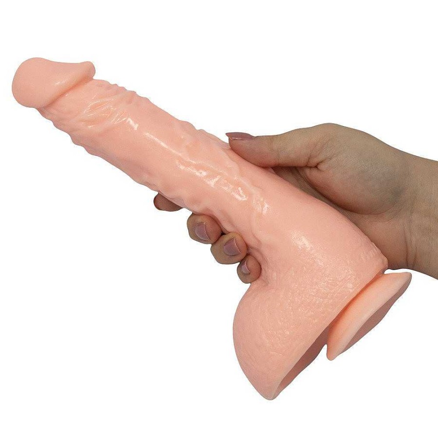 Bondara Bondara Big Boy Realistic Suction Dildo - 9 Inch Light Tone Dildos