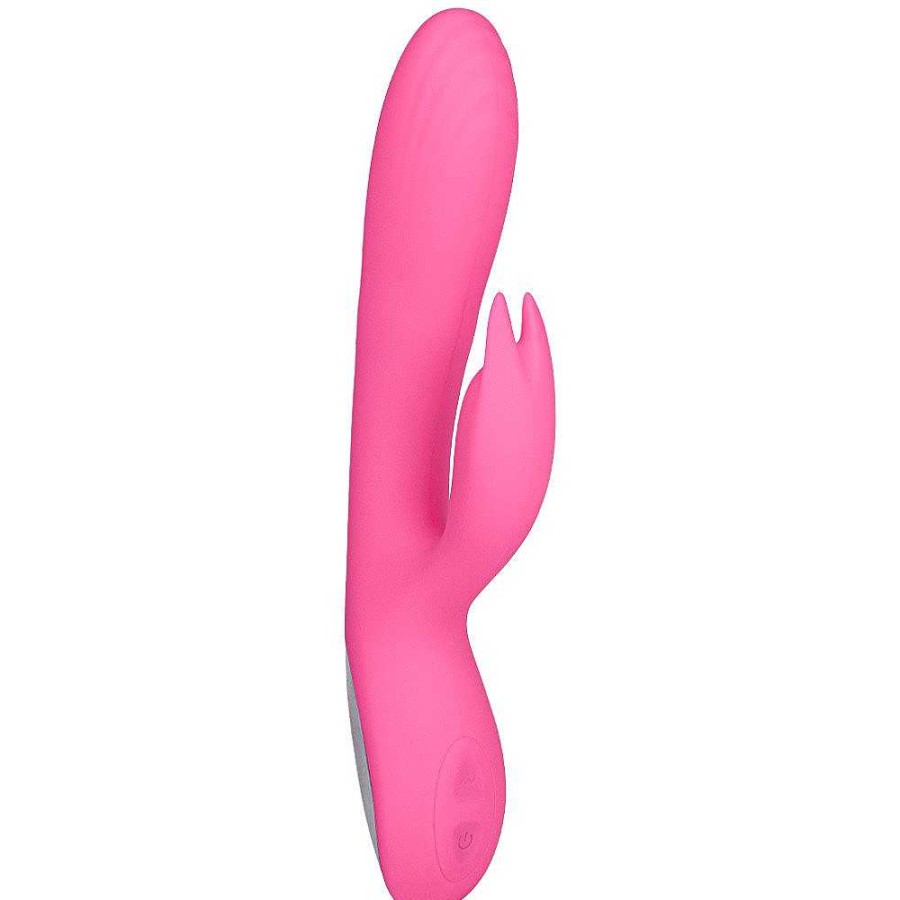 Bondara Bondara Tickled 10 Function Rechargeable Rabbit Vibrator Pink Vibrators