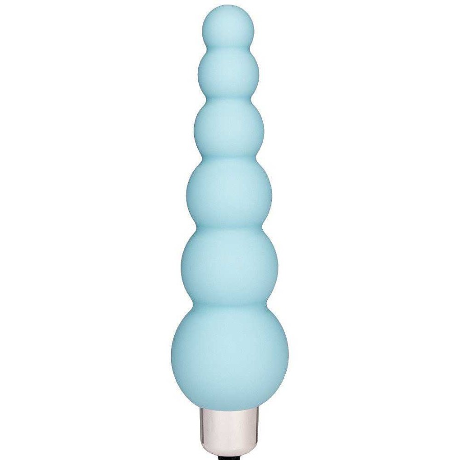 Bondara Bondara Battery Operated Boyfriend 10 Function Beaded Vibrator Blue Vibrators