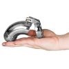 Bondara Torment Stainless Steel Heavy Duty Chastity Cage Silver Chastity Devices