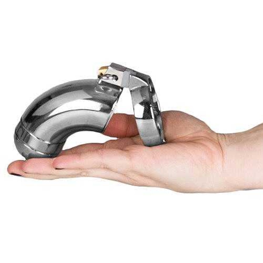 Bondara Torment Stainless Steel Heavy Duty Chastity Cage Silver Chastity Devices