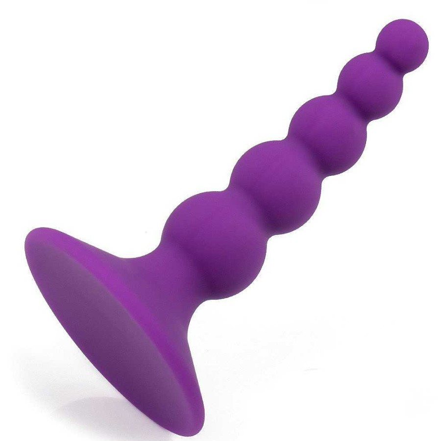 Bondara Bondara Early To Bed 4 Piece Strap-On Bundle Black And Purple Anal Toys