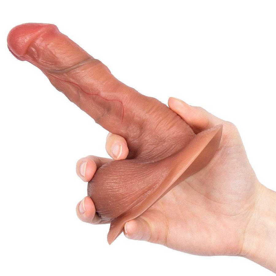 Bondara Bondara Feeling Ballsy Realistic Dildo - 5.9 Inch Light Tone Dildos