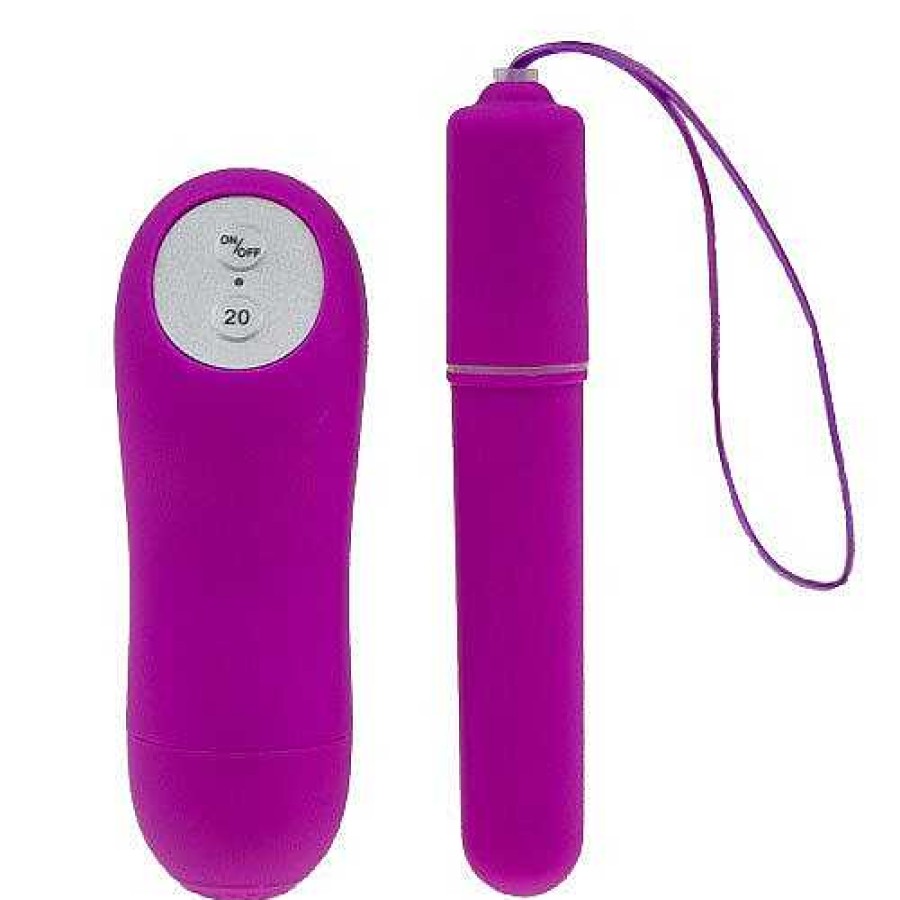 Bondara Bondara 20 Function Remote Control Bullet Vibrator Purple Vibrators