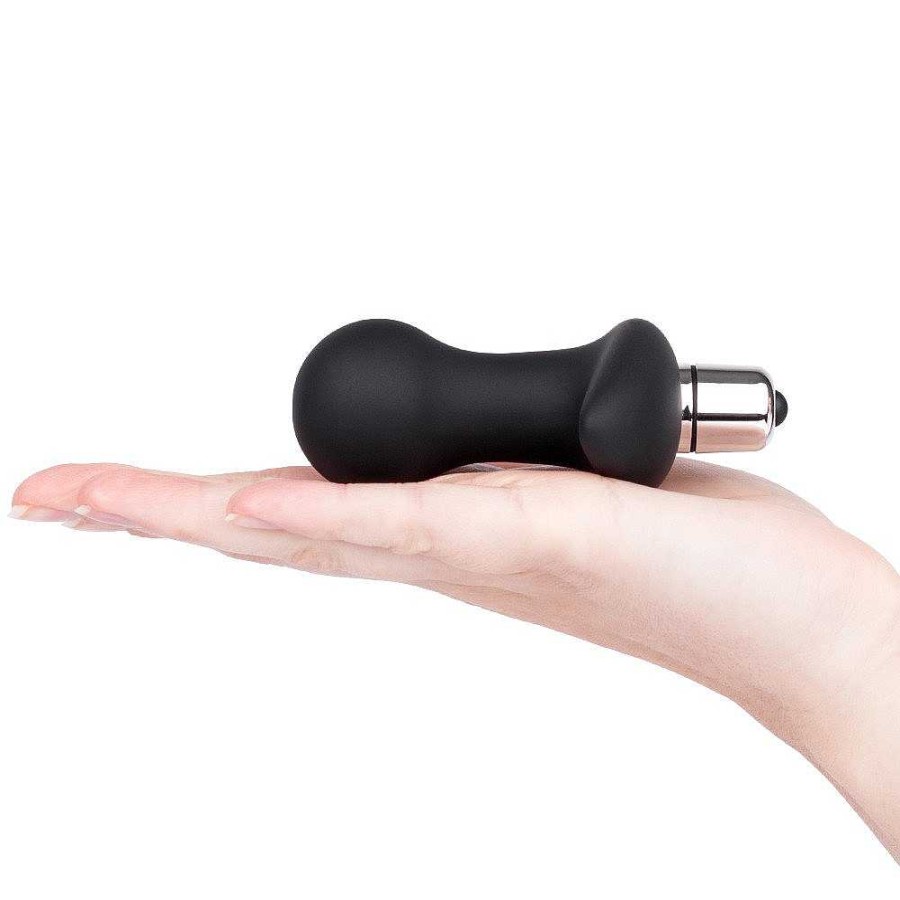 Bondara Essentials Bondara P-Ass-Ifier Vibrating Butt Plug - 3.5-Inch Black Anal Toys