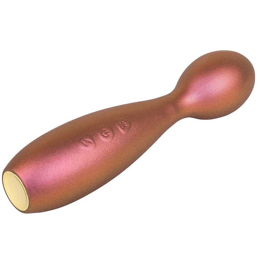 Bondara Bondara Cosmos Metallic 10 Function Wand Vibrator Red Vibrators