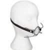 Torment Torment Slimline Leather Spider Mouth Gag Black Ball Gags & Mouth Gags