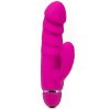 Bondara Bondara Silicone 20 Function Girthy Ridged Rabbit Vibrator Pink Vibrators