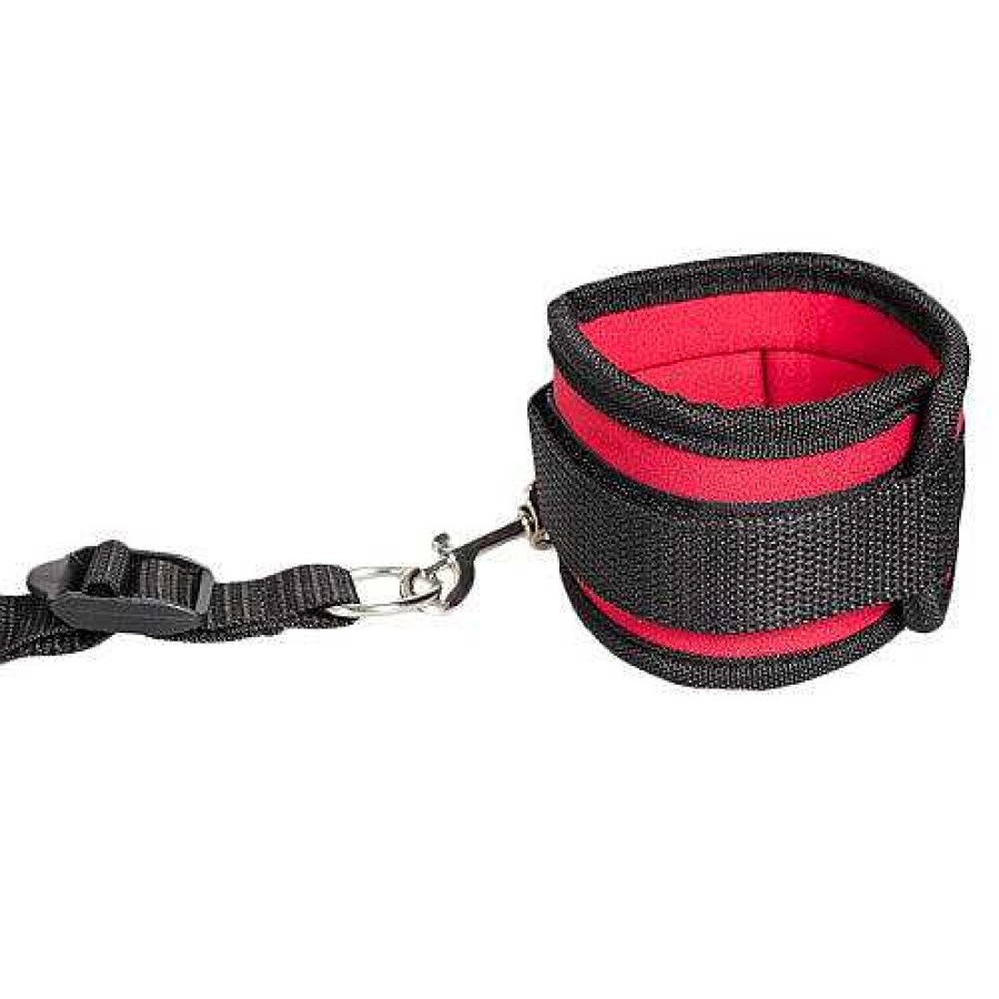 Bondara Bondara Red Rule Me In Bed Restraint Red/Black Bondage Restraints & Handcuffs