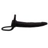 Bondara Bondara Dual Penetration Anal Strap-On Dildo - 6 Inch Black Strap-Ons