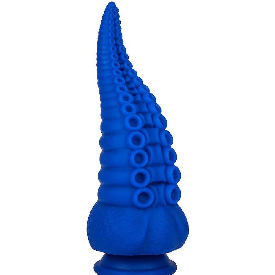 Bondara The Kraken Monster Tentacle Dildo - 8 Inch Blue Dildos