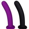 Bondara Bondara Smoothy Silicone Curved Dildo - 6 Inch Black Or Purple Dildos