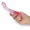 Bondara Glacier Glass G-Spot Dildo - 6.5 Inch Pink Dildos