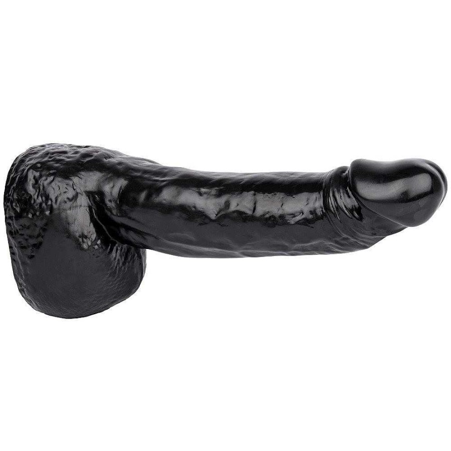 Bondara Bondara Girthy Giant Realistic Dildo - 8 Inch Black Dildos