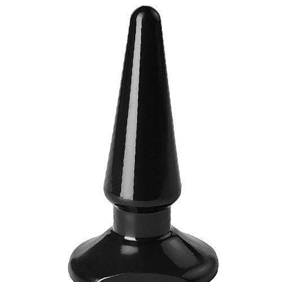 Bondara Down To Business Training Butt Plug - 4 Inch Black Butt Plugs