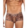 Bondara Bondara Man Mesh Boxer Briefs Leopard Print Men'S Sexy Underwear