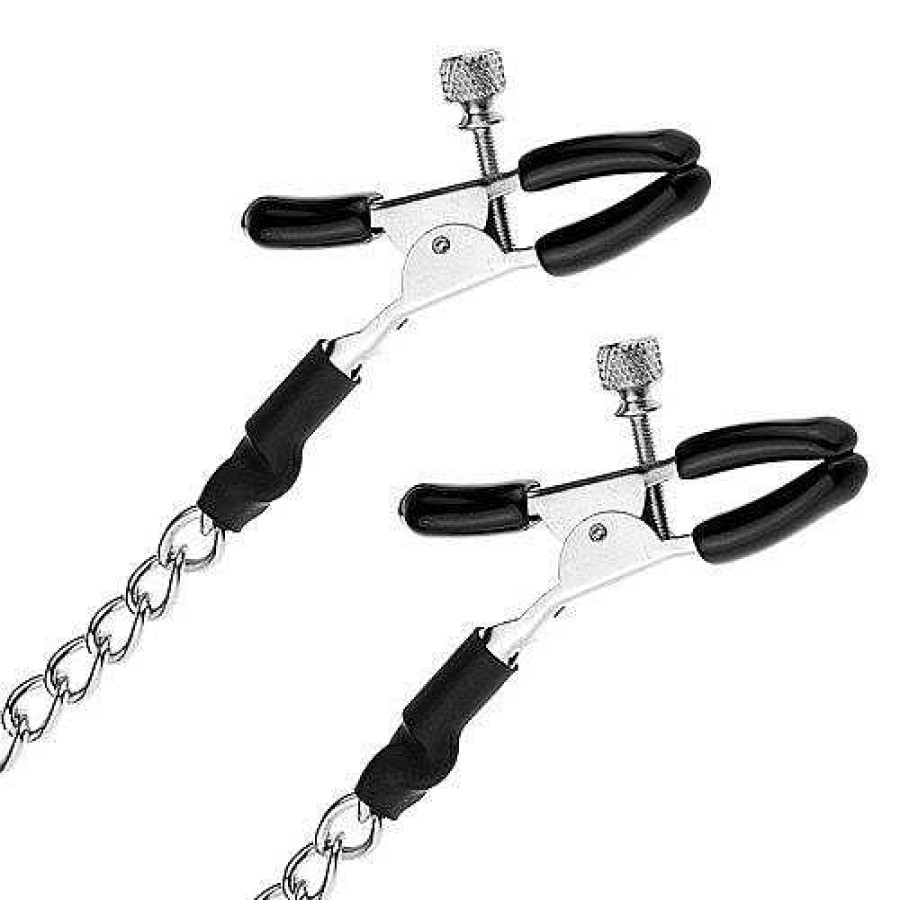 Bondara Bondage Bondara Silver Nipple Clamps Nipple Toys & Clit Toys