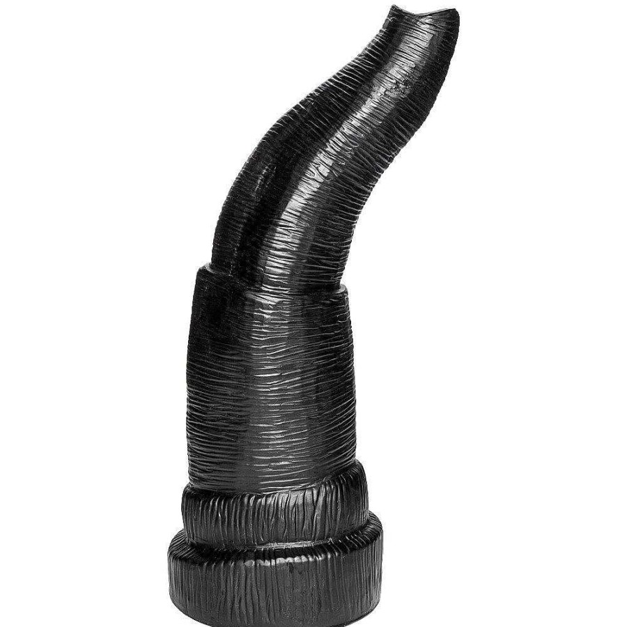 Bondara The Jumbo Monster Elephant Dildo - 11.5 Inch Black Dildos