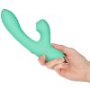 Bondara Suck Sex Mint 10 Function Suction Rabbit Vibrator Green Vibrators