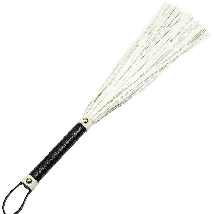 Bondara Bondara Crystal Glow In The Dark Flogger White Floggers, Whips & Ticklers