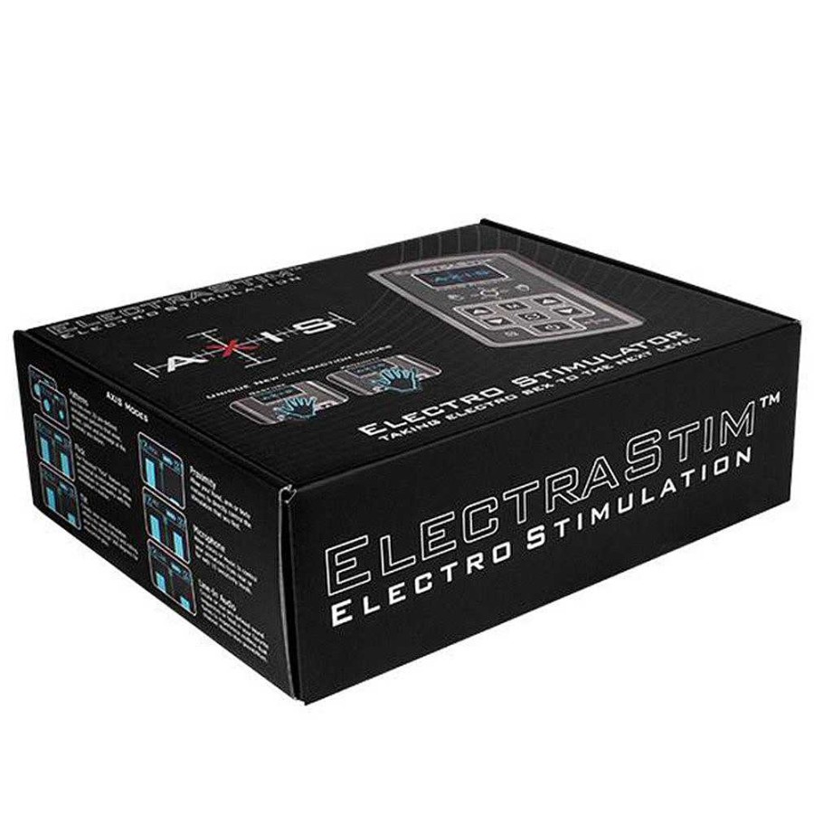 ElectraStim Electrastim Axis Electro Stimulator And Electrapads Set Electro Sex Toys