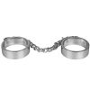 Torment Torment Metal Slave Wrist Cuffs Silver Bondage Restraints & Handcuffs