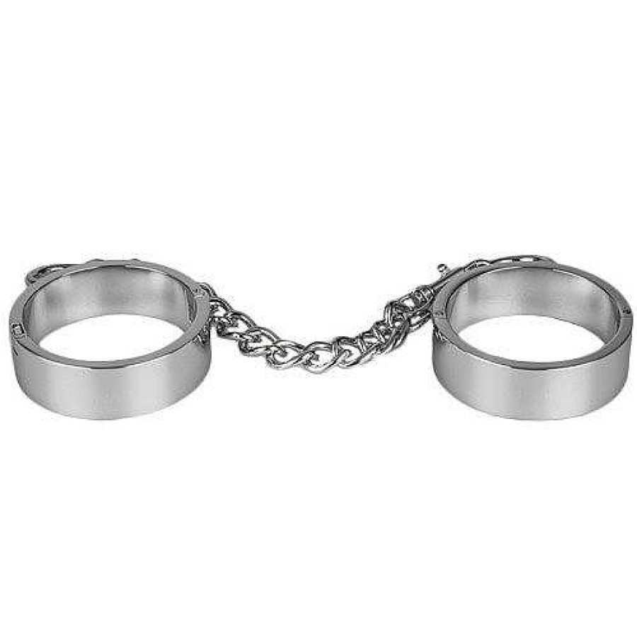 Torment Torment Metal Slave Wrist Cuffs Silver Bondage Restraints & Handcuffs