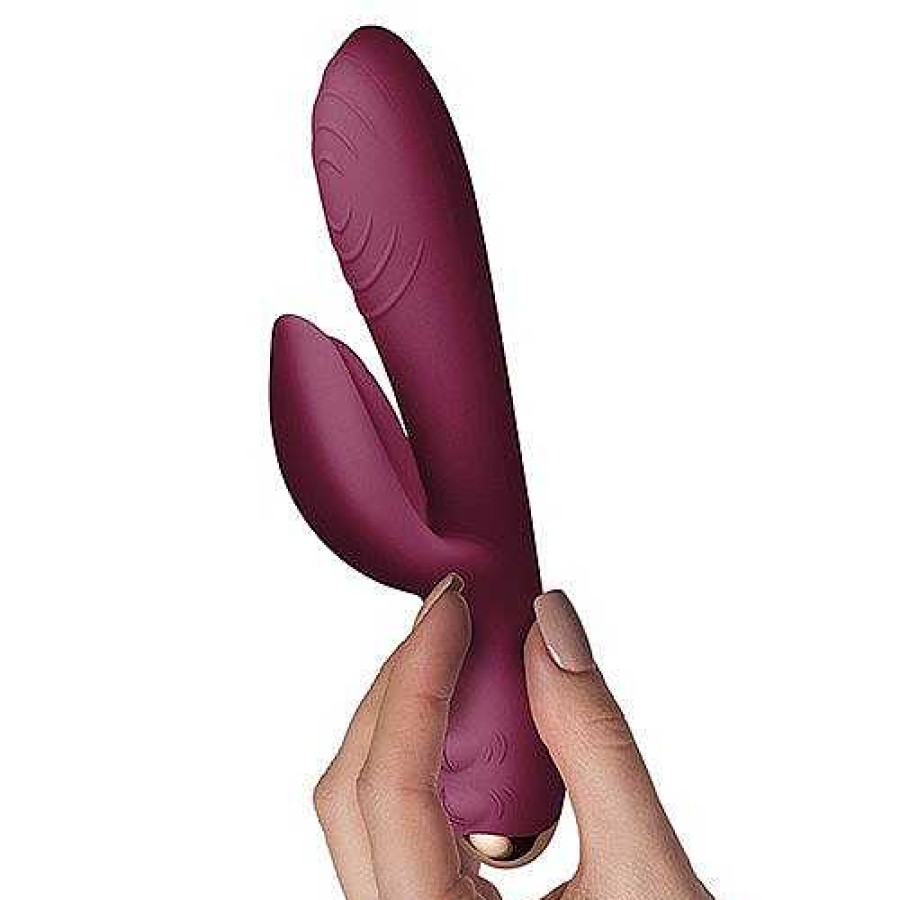 Rocks Off Rocks-Off Everygirl 10 Function Rechargeable Rabbit Vibrator Purple Vibrators