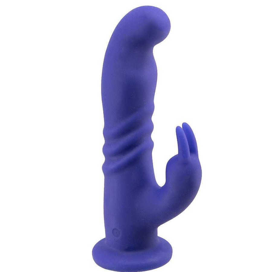 Bondara Bondara 10 Function Rotating G-Spot Rabbit Dildo - 8 Inch Purple Vibrators