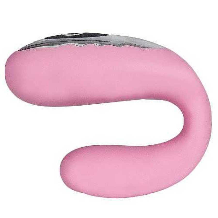 Bondara Rechargeable Silicone Mouth Vibrator And Clit Stim Pink Vibrators