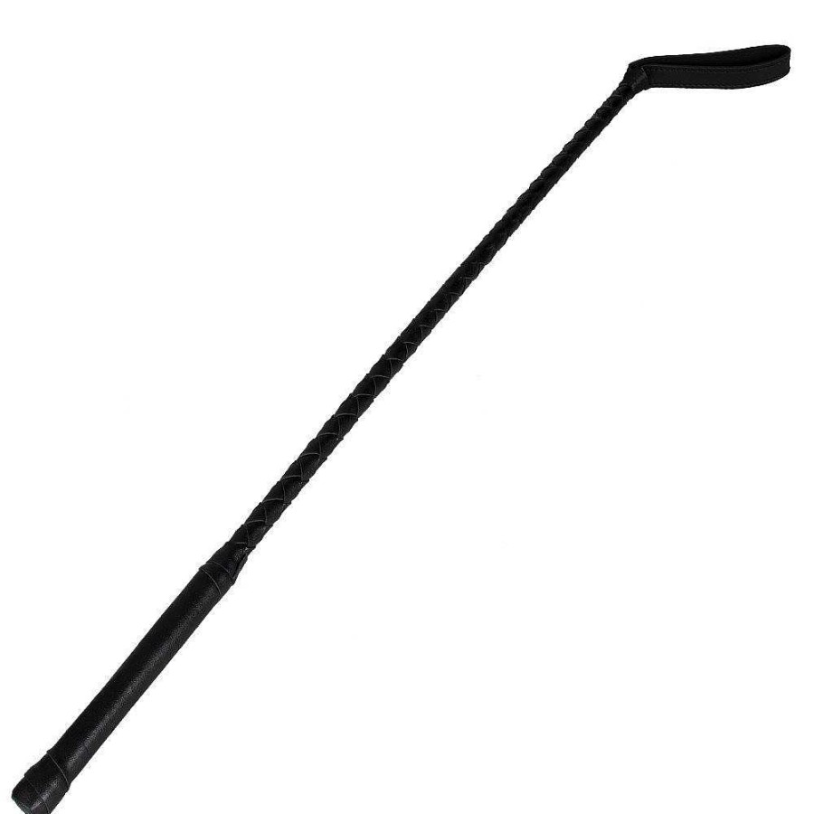 Bondara Bondara Serial Offender Riding Crop - 28 Inch Black Floggers, Whips & Ticklers