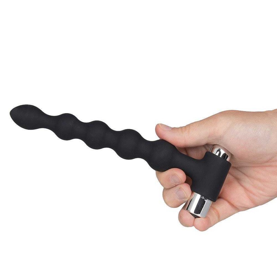 Bondara Bondara 10 Function Vibrating Bullet Anal Toy Set Black Anal Toys