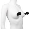 Bondara Bondara Erogenixx Silicone Nipple Suckers Black Nipple Toys & Clit Toys